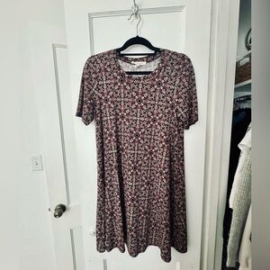 BCBGeneration Burgundy Dress